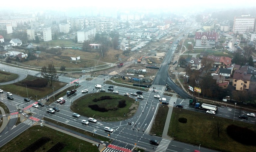 Od czwartku zmiany na ulicy Wapiennikowej w Kielcach, będzie łatwiejszy przejazd  