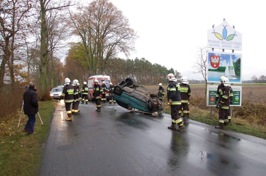 Wypadek pomiędzy Chobienicami a Przyprostynią