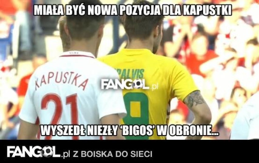 Memy po meczu Polska - Litwa