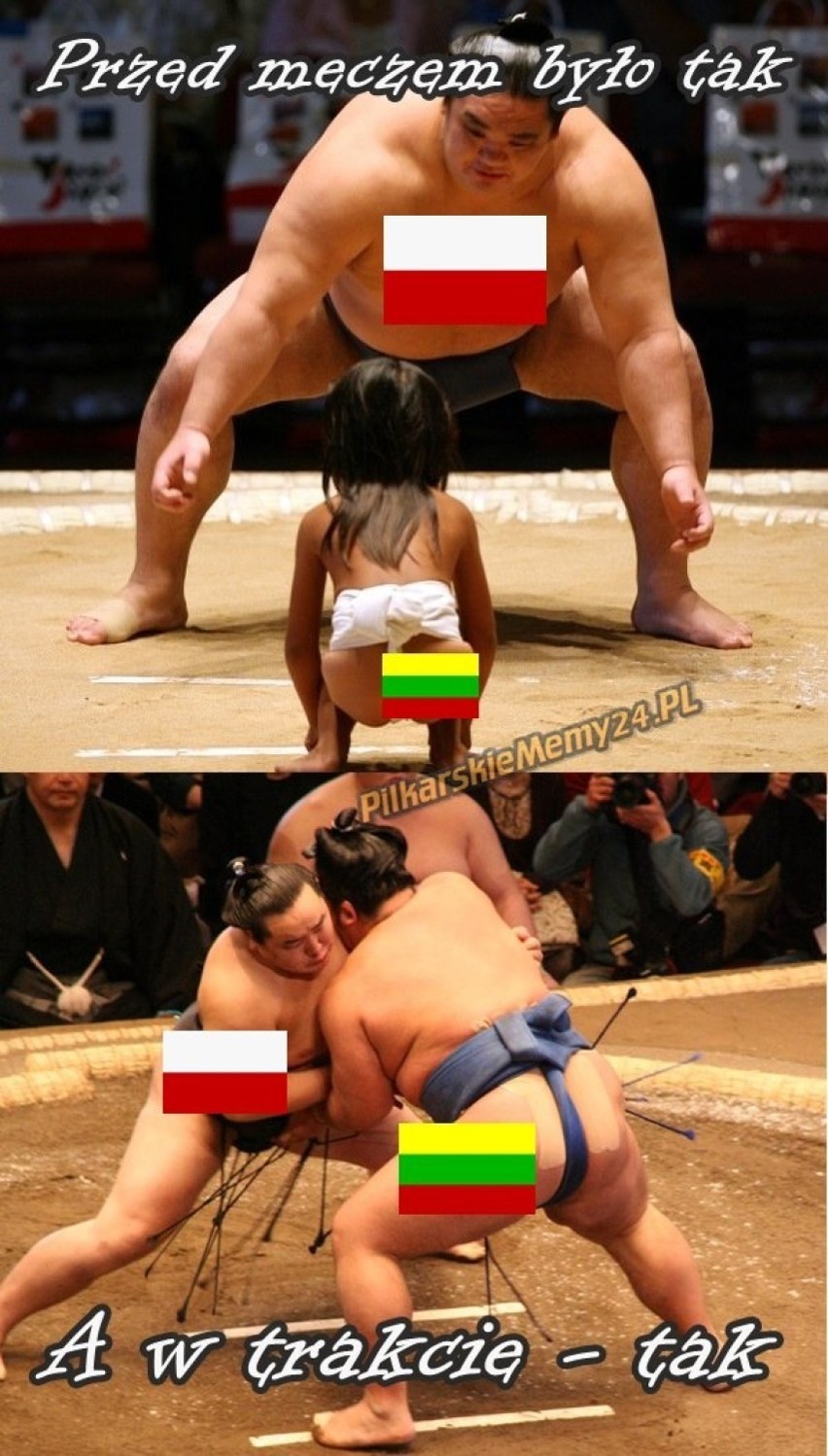 Memy po meczu Polska - Litwa