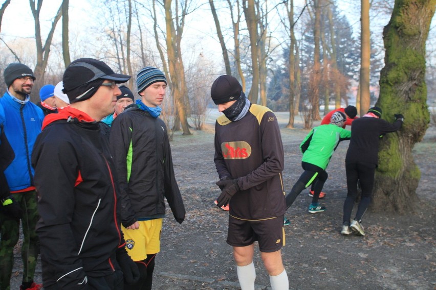 Parkrun Łódź w parku Poniatowskiego