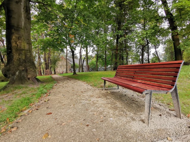 Park w Kościelcu w Chrzanowie