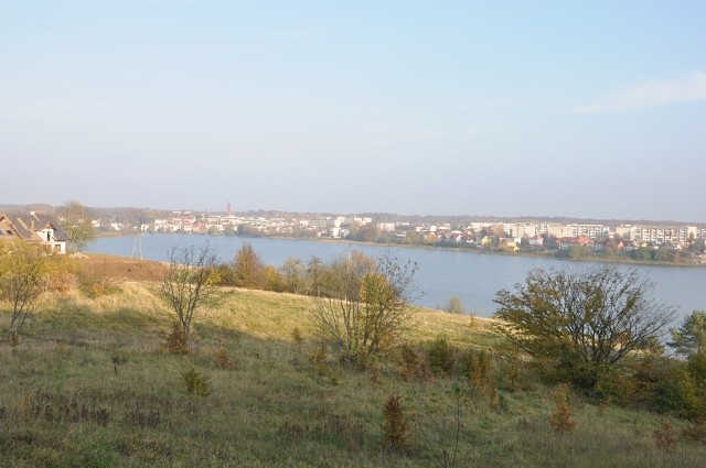 Panorama Kartuz i Jeziora Karczemnego z Ławki Asesora