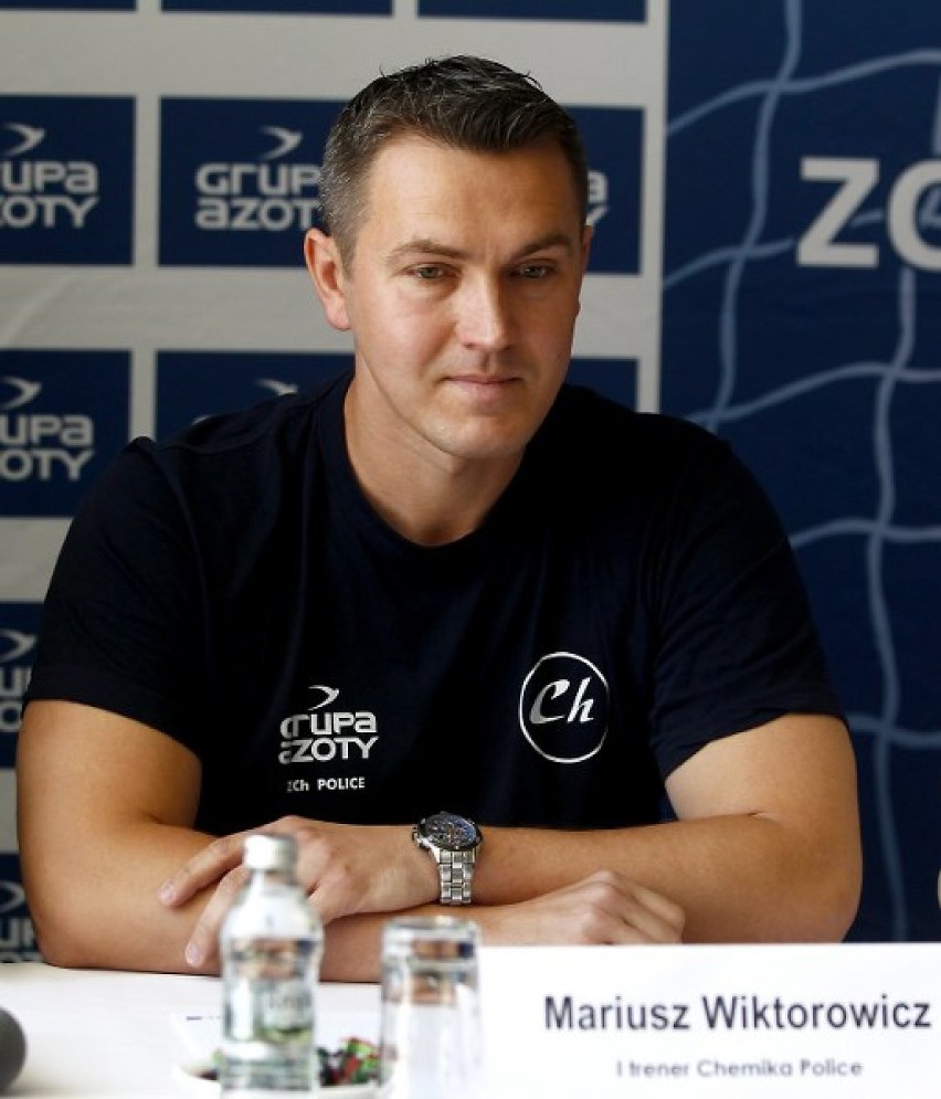 Trener Mariusz Wiktorowicz