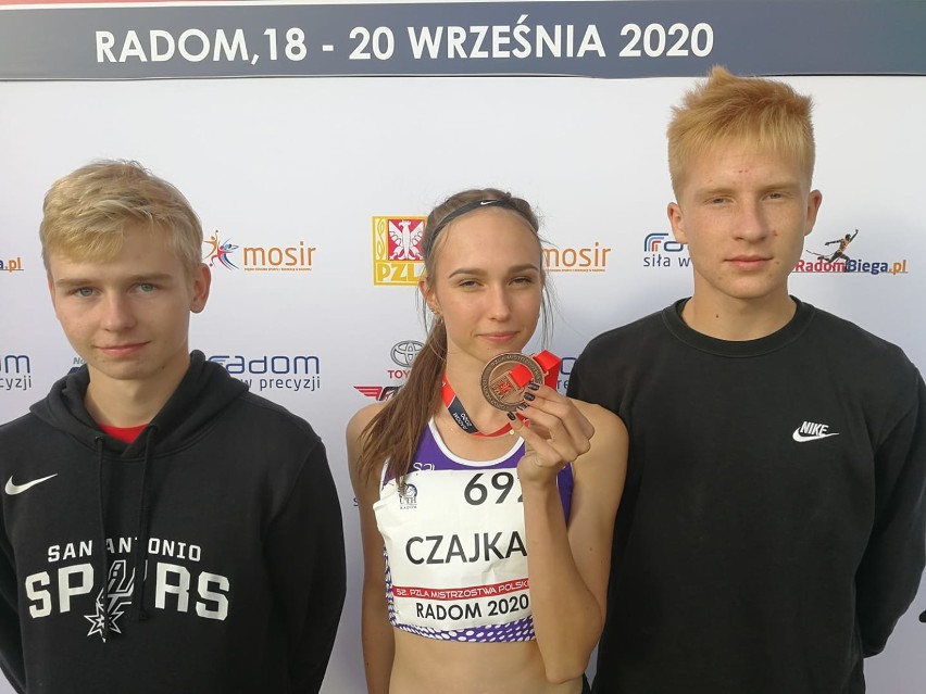 Pleszewscy lekkoatleci na Mistrzostwach Polski U18 w Radomiu