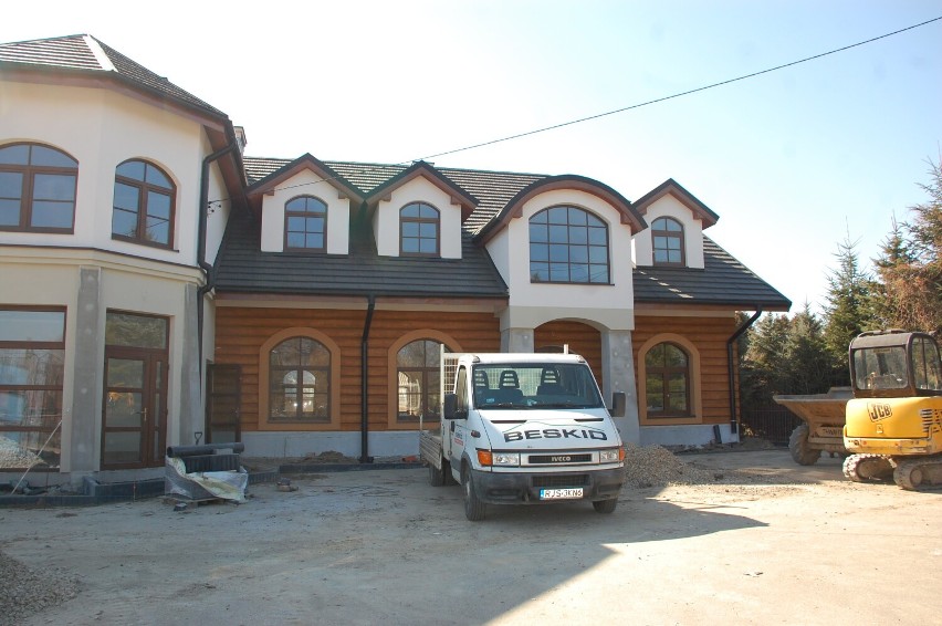 Dom Ludowy w Załężu na ukończeniu. Wkrótce zostanie oddany do użytku