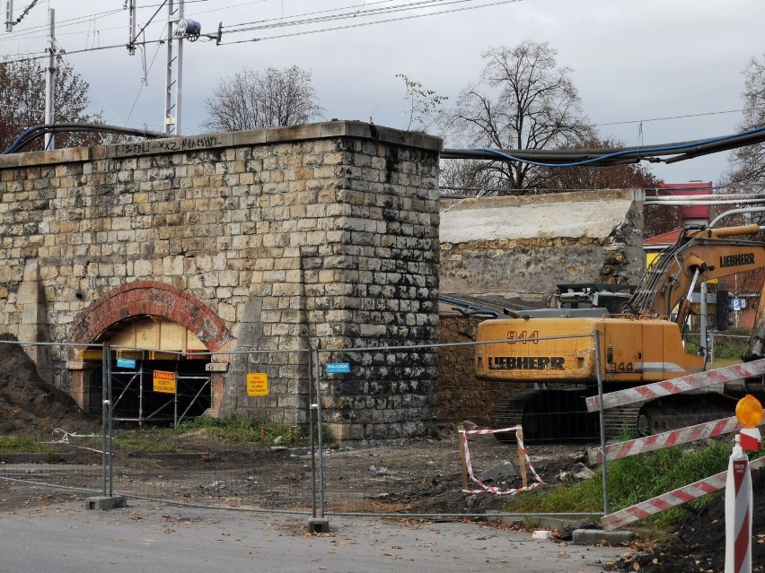 Trwa przebudowa wiaduktu przy ul. Siennej w Chrzanowie
