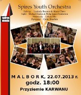 Malbork. W poniedziałek w Karwanie koncert Spires Youth Orchestra