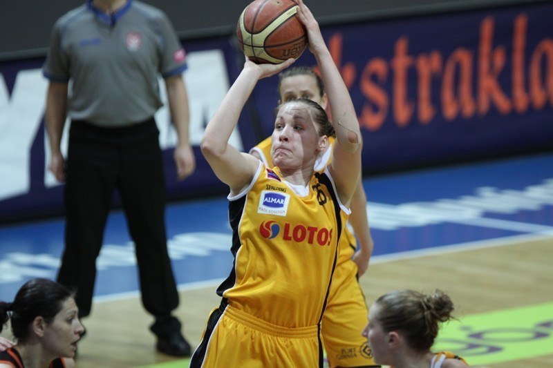Koszykówka kobiet: Lotos Gdynia - CCC Polkowice 85:77 [ZDJĘCIA]