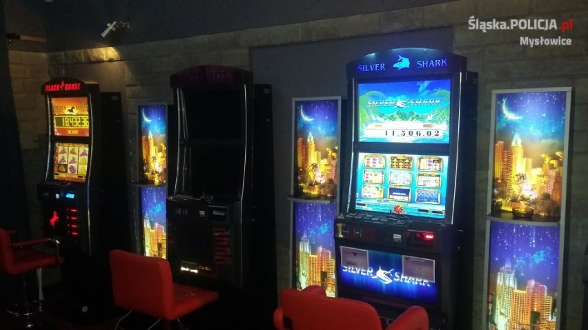 Policjanci z Mysłowic skonfiskowali nielegalne automaty do gry