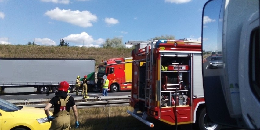 Fatalny karambol na autostradzie A2 w Poznaniu