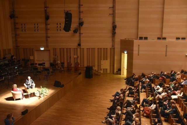 Na widowni Filharmonii Gorzowskiej jest prawie sześćset foteli.