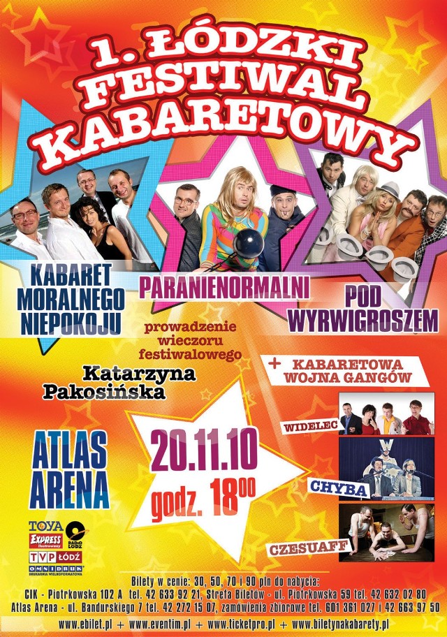 1 Łódzki Festiwal Kabaretowy