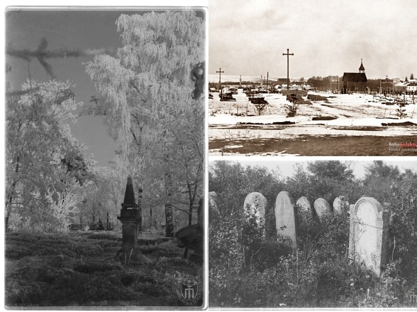 Tak jędrzejowskie cmentarze wyglądały kilka dekad temu. Oto...