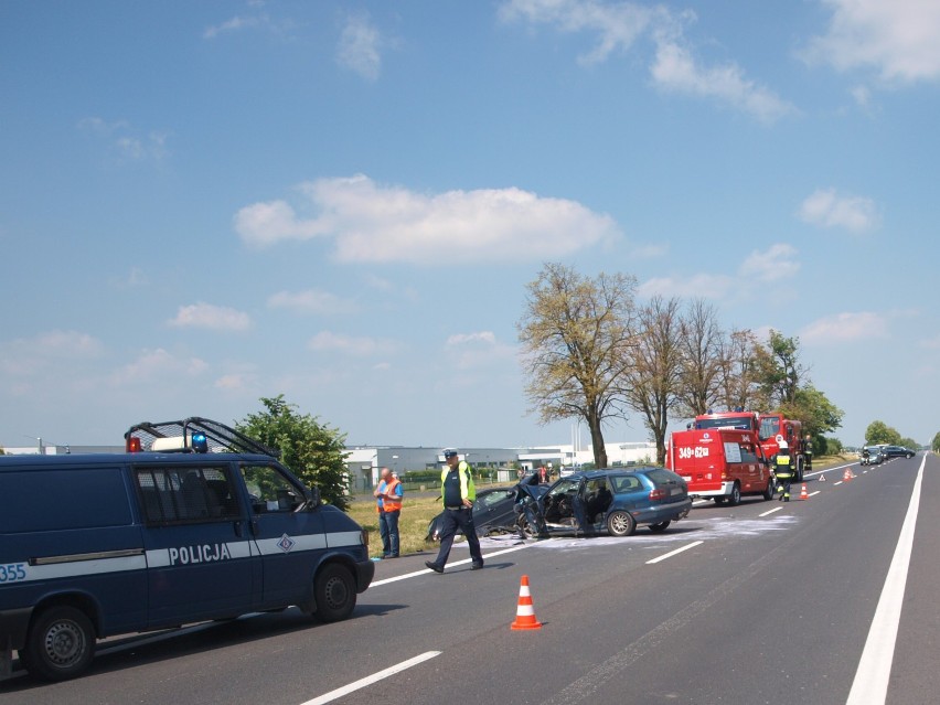 Czołowe zderzenie pod Toruniem! [ZDJĘCIA]