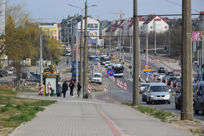 Trwa budowa opóźnionego węzła Karwiny.