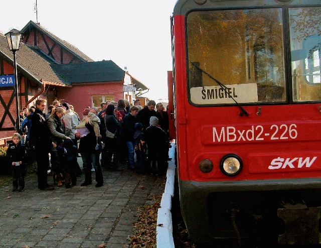 Kolejka, to także urokliwy, stary dworzec w Śmiglu