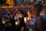 Łańcuch Światła w Katowicach: sobotni protest przed Sądem Okręgowym [ZDJĘCIA]