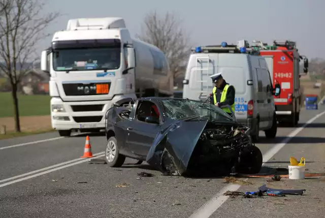 Wypadek między Gomulinem a Woźnikami