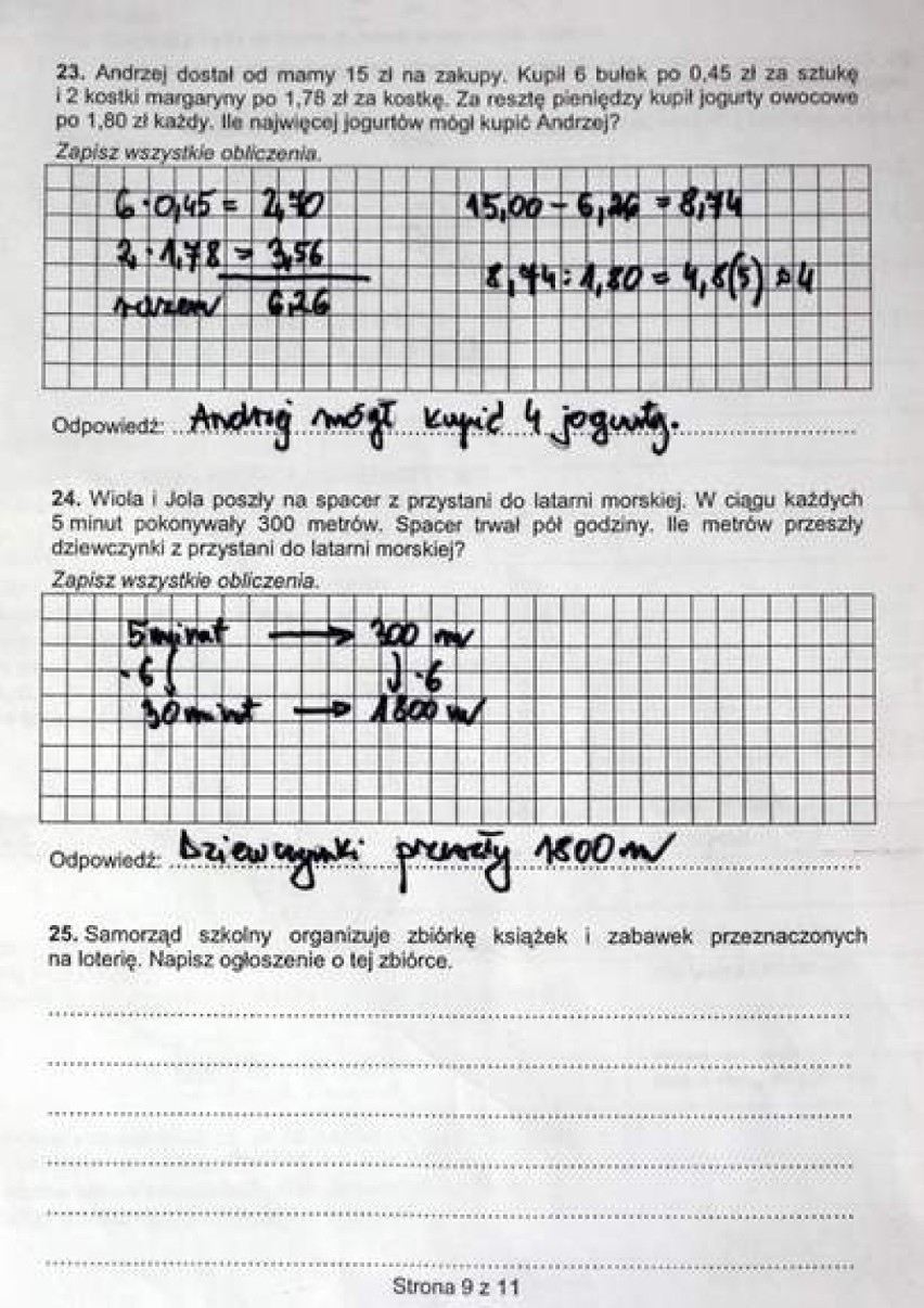 SPRAWDZIAN SZÓSTOKLASISTY CKE 2014 już 1 kwietnia. W tym ...