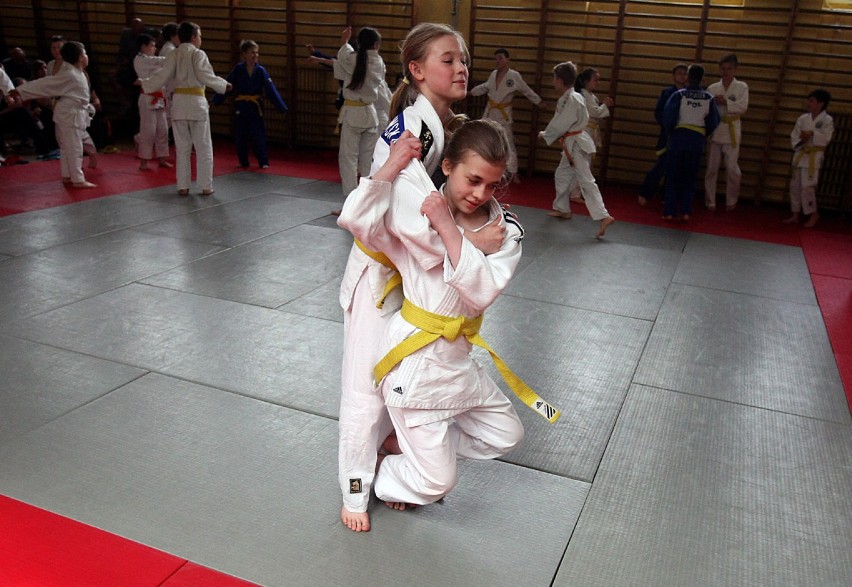 Zawody judo SP 164 w Łodzi