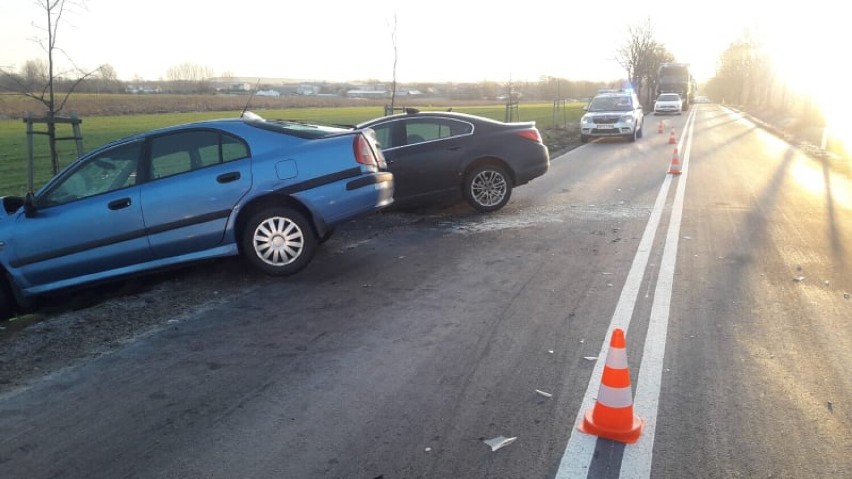 Gmina Przemęt. Poranny wypadek pod Sączkowem 