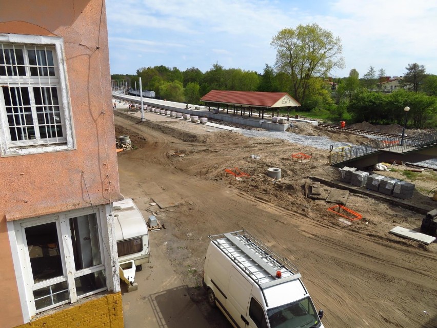 Zobaczcie zdjęcia z postępu prac przy budowie nowej stacji...