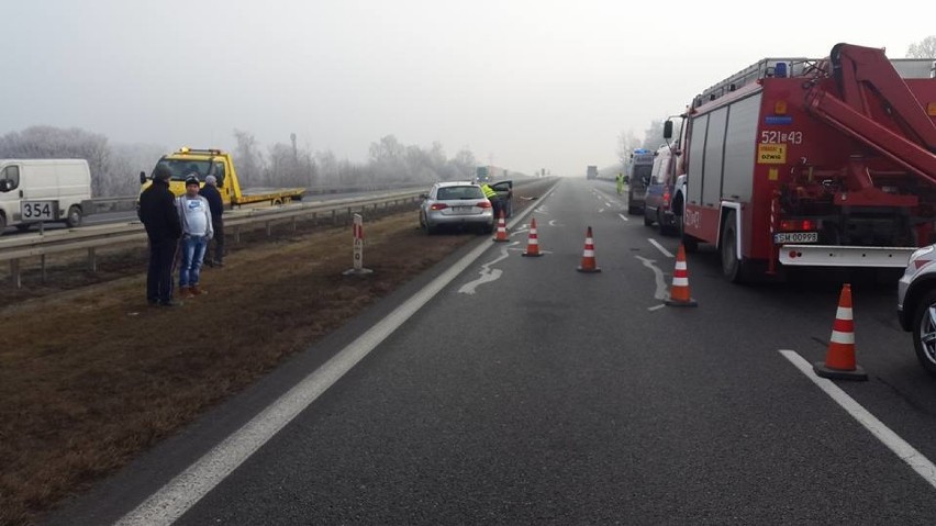 A4 Mysłowice: śmiertelny wypadek na autostradzie. Droga całkowicie zablokowana