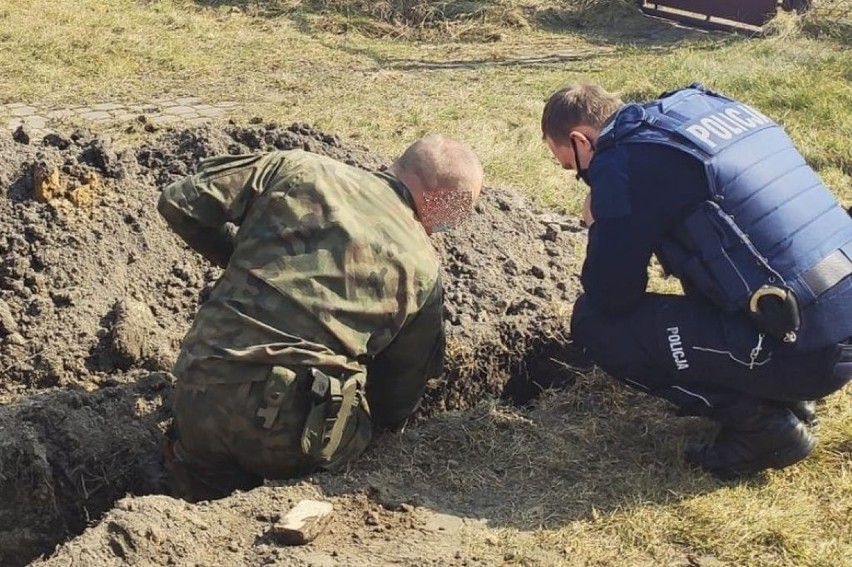 To już drugie niebezpieczne znalezisko z II wojny światowej wykopane w Starowej Górze