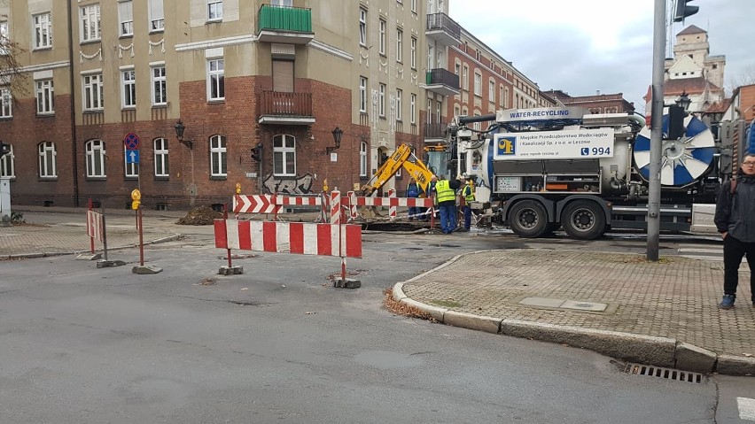 Leszno. Skrzyżowanie Marcinkowskiego - Krasińskiego będzie nieprzejezdne do 8 listopada