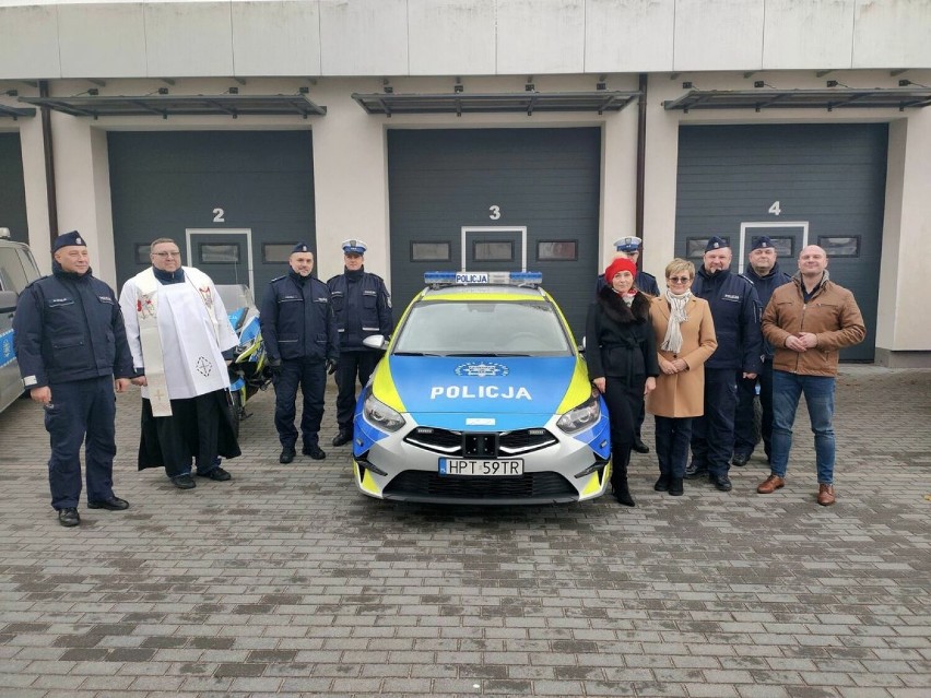 Nowy radiowóz w gołdapskiej Policji          