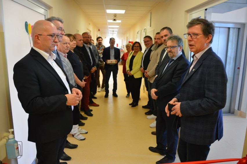 Zakład Pielęgnacyjno - Opiekuńczy w szpitalu w Lęborku po modernizacji i z nowoczesnymi łóżkami