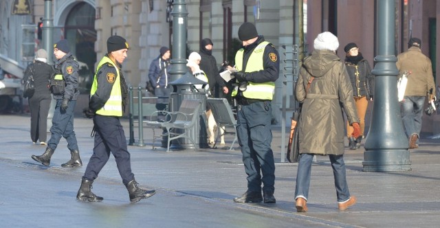 Część strażników miejskich odpowiedzialna będzie tylko za porządek i bezpieczeństwo na Piotrkowskiej