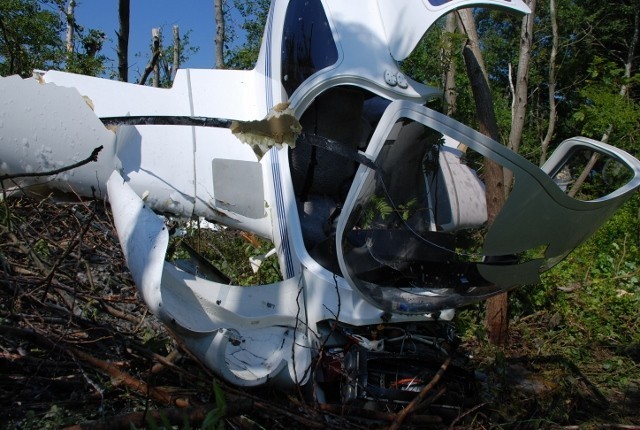 Jastarnia. Komisja i prokuratura zbadają lotniczy wypadek na półwyspie