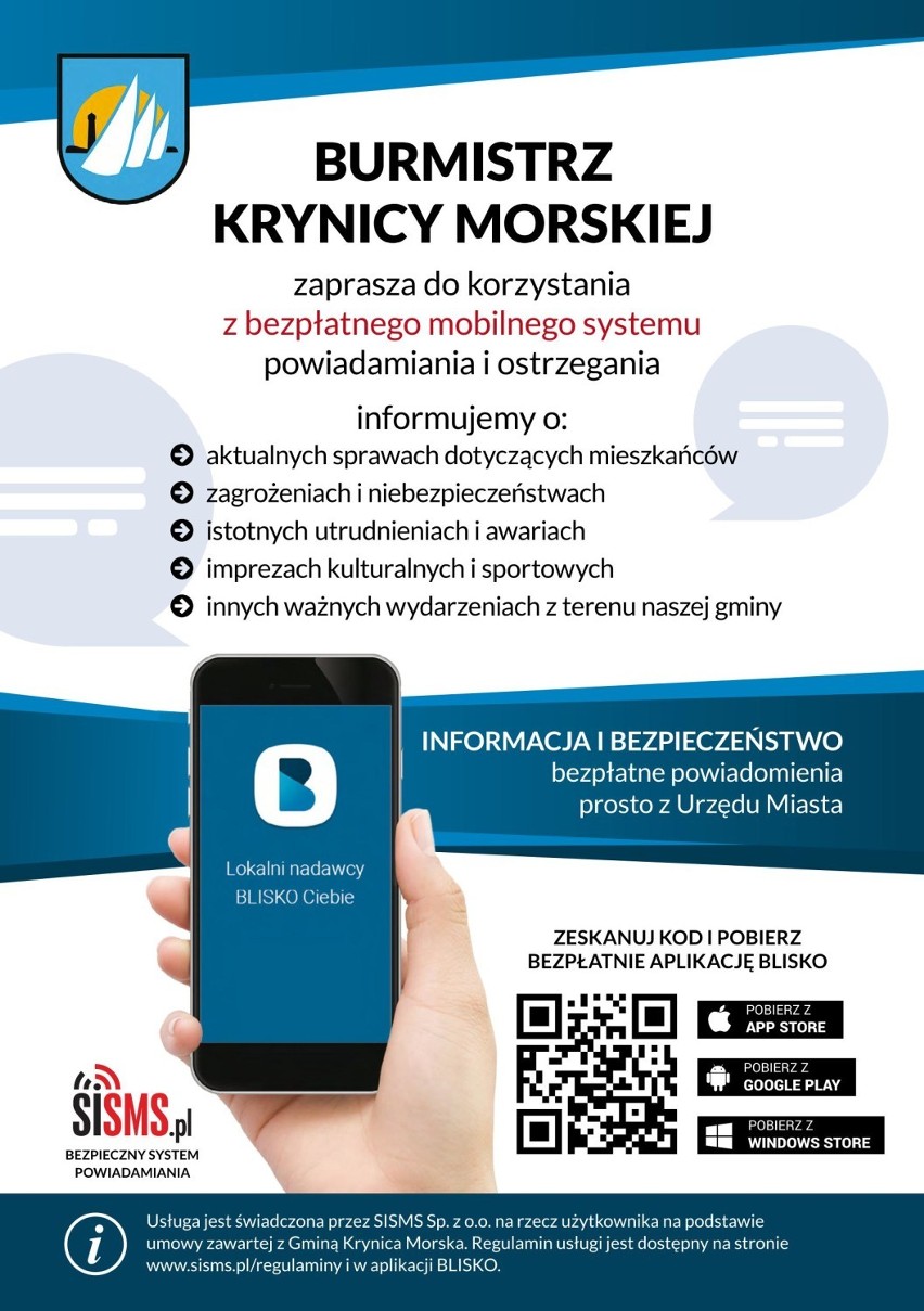 Krynica Morska. Mieszkańcy w kilka sekund dowiedzą się o...