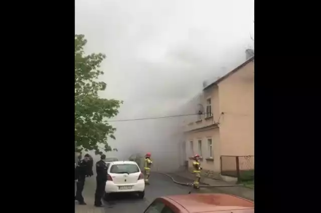 Pożar w Tarnowskich Górach. Jedna osoba musiała opuścić swoje mieszkanie