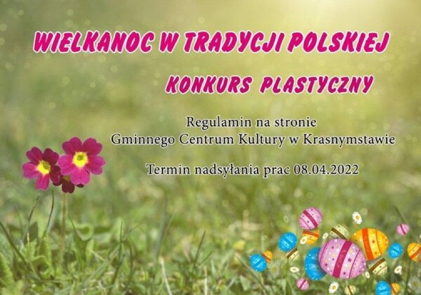 Gmina Krasnystaw. Konkurs plastyczny - Wielkanoc w tradycji polskiej