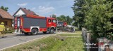 Wojnicz. Wypadek dwóch samochodów na ul. Marii Konopnickiej. Ranną osobę pogotowie zabrało do szpitala