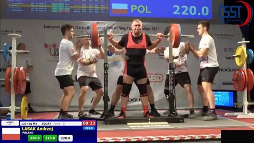 Andrzej Łasak zdobył brązowy medal mistrzostw Europy w...