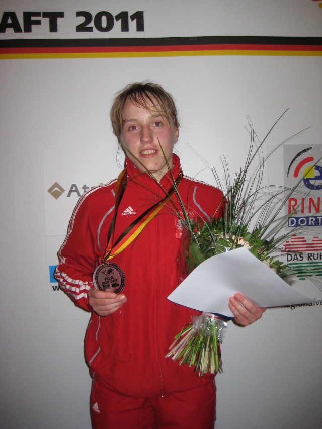 Katarzyna Krawczyk zdobyła w 2011 roku w niemieckim Dortmundzie brązowy medal ME senior&oacute;w