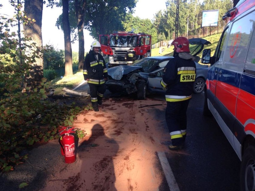 wypadek w miejscowości Kosewo