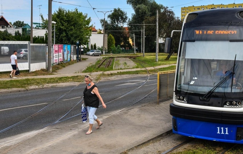 Pętla u zbiegu ulic Bałtyckiej i Fordońskiej w Bydgoszczy...