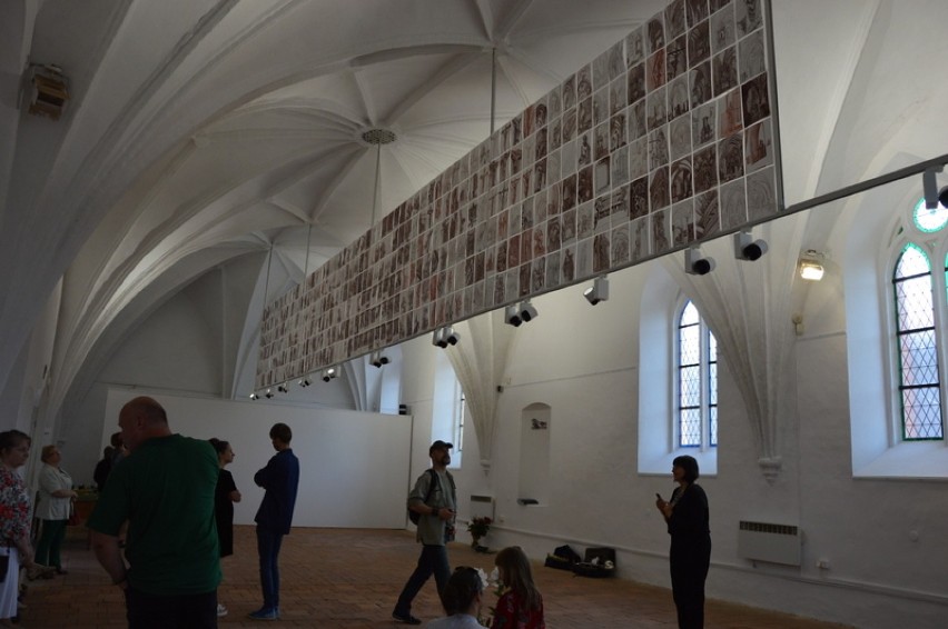 Wystawa Ireny Zabrockiej w Refektarzu w Kartuzach