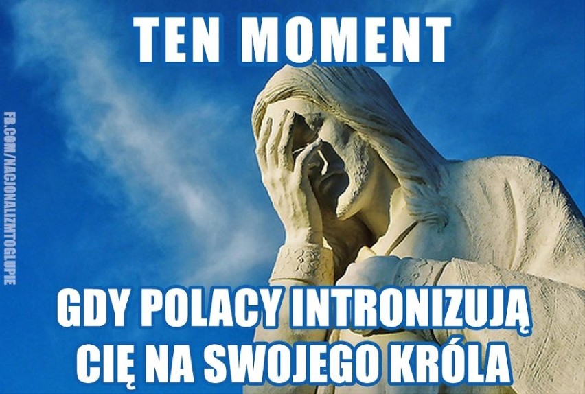 Jezus został "Królem Polski". Internauci nie mogli nie...