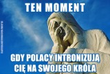 Jezus został "Królem Polski". Internauci nie mogli nie zareagować! [MEMY]