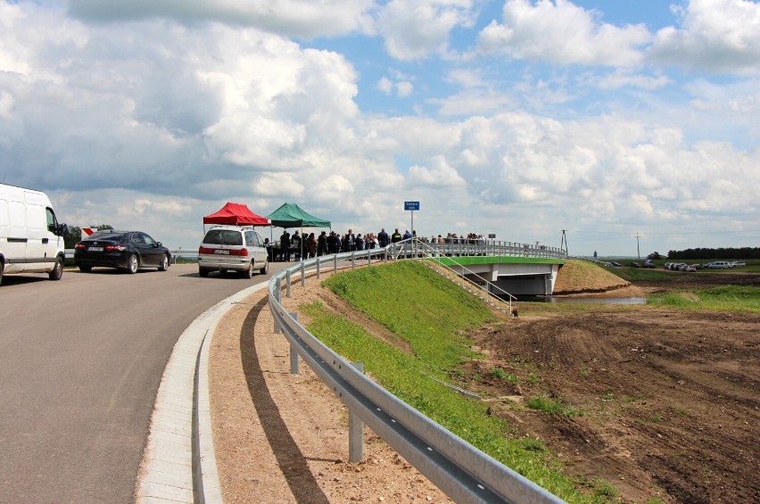 Nowy most na Biebrzy (gm. Sztabin) oficjalnie otwarty [Zdjęcia]