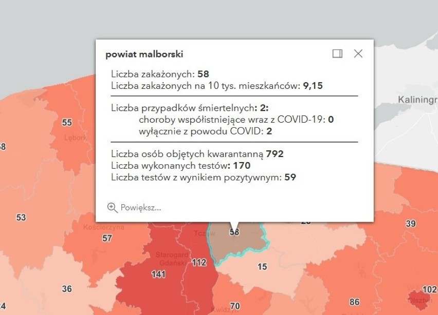 Koronawirus na Pomorzu 25.03.2021. Kolejny rekord zakażeń w regionie. 1994 nowe przypadki zachorowania