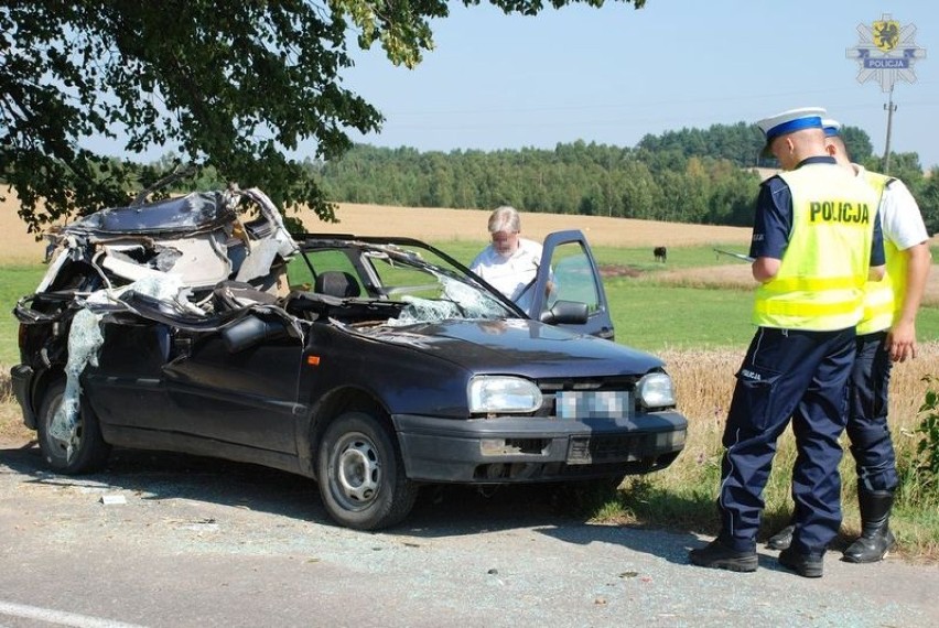 Policja Wejherowo: Wypadek w Łebieńskiej Hucie