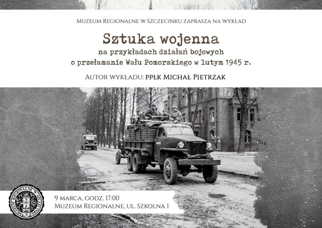 Wojska sowieckie na ulicach Szczecinka w 1945, obecna ulica Mickiewicza