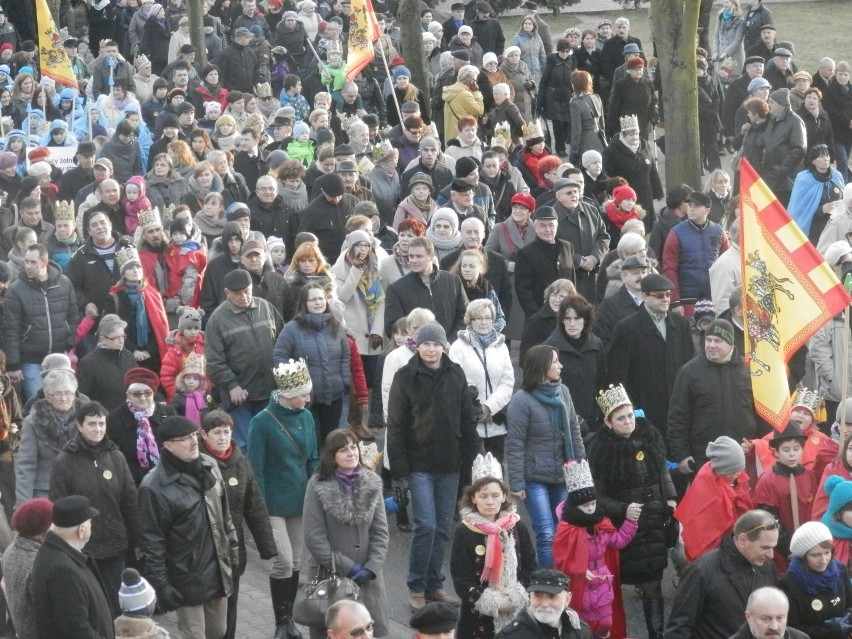 Orszak Trzech Króli w Śremie 6.01.2014